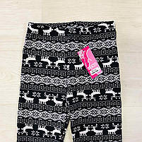 Лосини утеплені для дівчат оптом, 98-128 см,  № ZOL-DNZ-486, фото 4