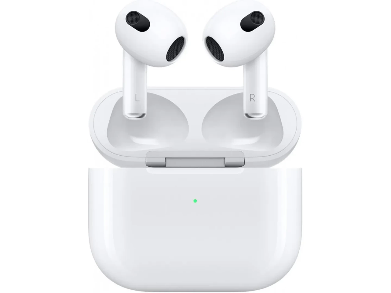 Apple Airpods 3 Bluetooth бездротові навушники та гарнітура для iPhone чорний чохол