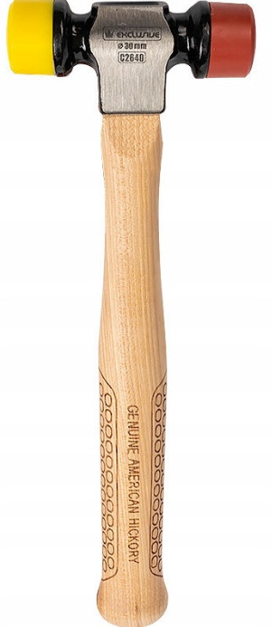 Молоток рихтовочний Richmann 30 мм ручка Hickory (C2640)