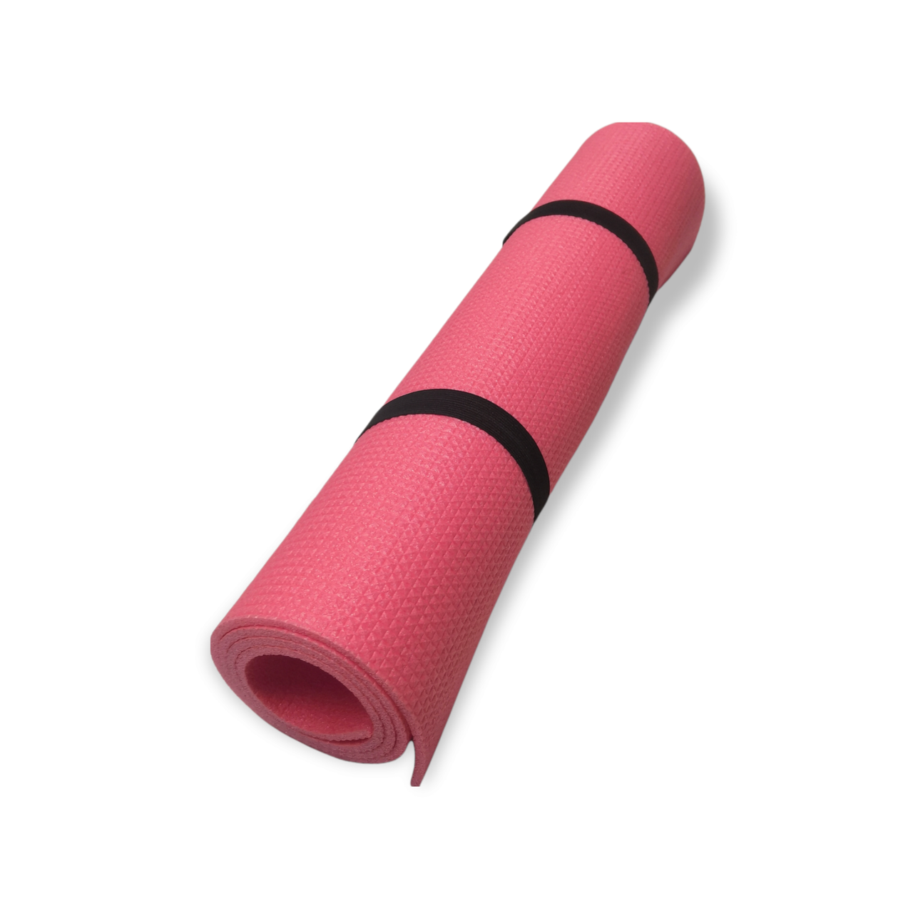 Коврик для фитнеса NAPROLOM 1100х600х5 тисненый розовый - фото 1 - id-p1516590137