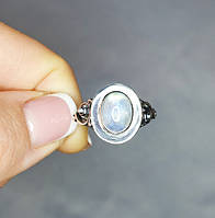 Кольцо серебряное с лунным камнем 19 4,08 г