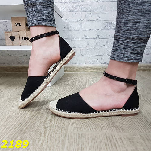 Купить Босоножки эспадрильи летние на соломенной подошве низкий ход ...