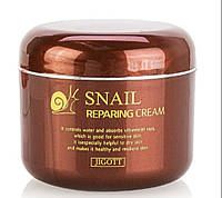 Крем для лица Jigott Snail Reparing Cream 100 gr