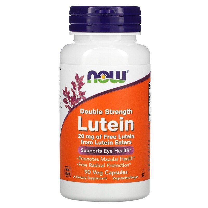 Lutein 20 мг Now Foods 90 капсул