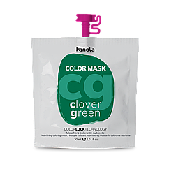 Тонуюча маска для живлення і зволоження Зелена Конюшина Fanola Color Mask Clover Green 30 мл