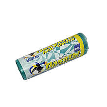 Пакети для сміття Бравий Кок 60 л 20 шт зелені