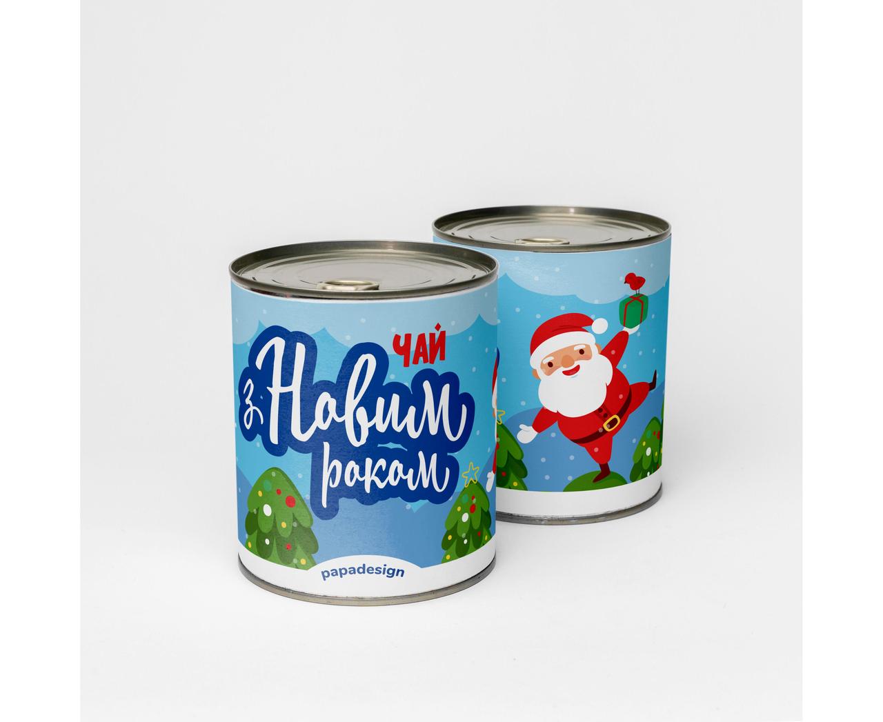 Консерва-чай "З Новим Роком" подарунок