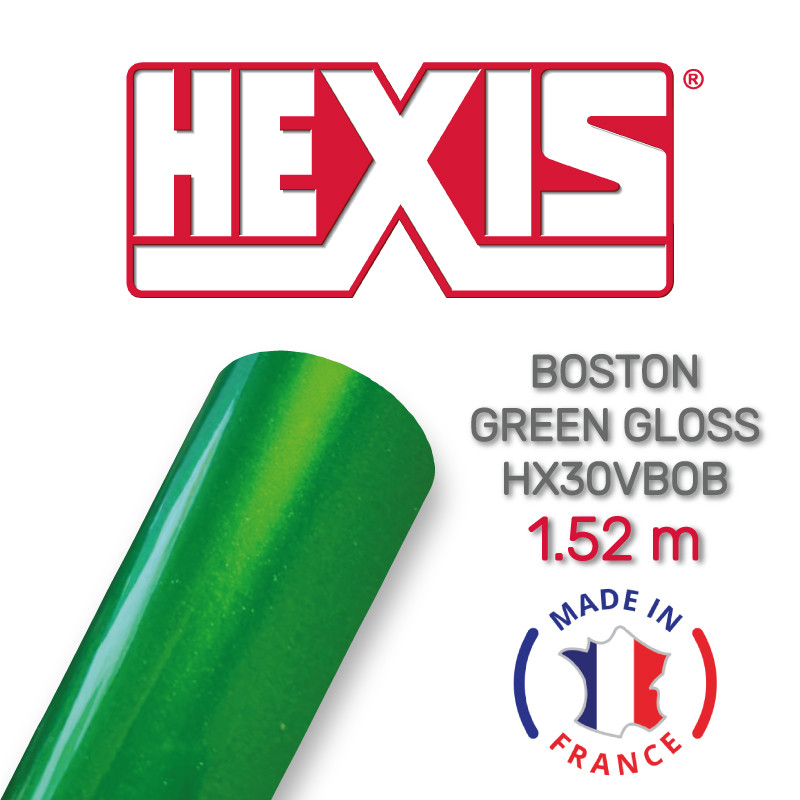 Зелений яскравий Hexis Boston Green Gloss, фото 1