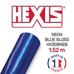 Синій яскравий Hexis Neon Blue Gloss