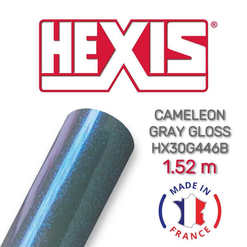 Сіро-синій хамелеон cameleon gray gloss hexis, фото 1