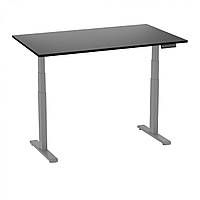 Электро-стол Monotable 3 регулируемый для ноутбука ( столешница серая, основа серая )