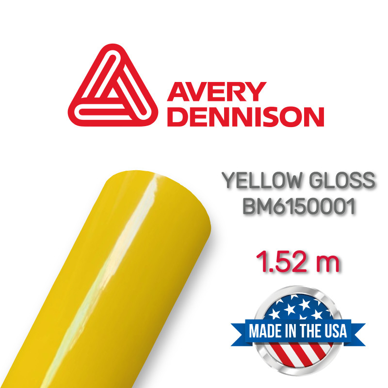 Avery Yellow Gloss BM6150001