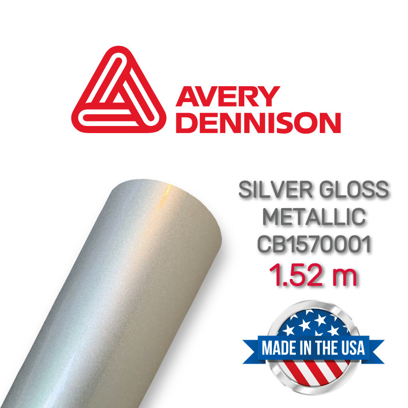 Avery Silver Gloss Metallic CB1570001