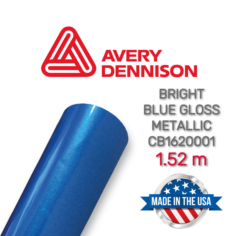 Avery Bright Blue Gloss Metallic CB1620001