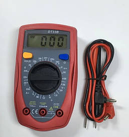 Мультиметр цифровий тестер Digital DT33B зі звуковим продзвінком
