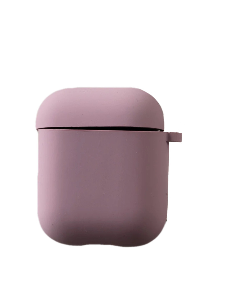 Чохол для AirPods 1/2 Silicone case Microfiber (з мікрофіброю) blueberry