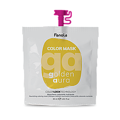 Тонуюча маска для живлення і зволоження Золота Аура Fanola Color Mask Golden Aura 30 мл