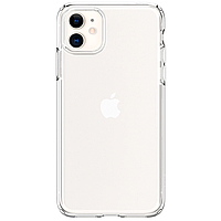 Прозрачный чехол-наладка Spigen Ultra Hybrid Case for iPhone 11, Clear (076CS27185)