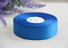Репс 2,5 см, синій РУЛОН