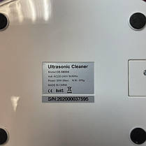 Стерилізатор ультразвукової Ultrasonic 50 Вт і 750 мл (білий), фото 5