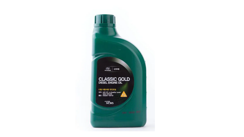 Олія ДВС 10W-30 Classic Gold Diesel CF-4 1 л Mobis 05200-00110, фото 1