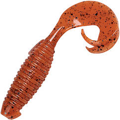 Силікон Keitech Flapper Grub 4" (7 шт/уп) ea#13 spicy mustard/blue