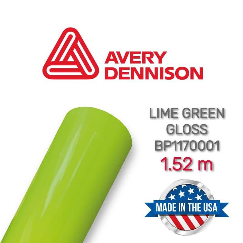 Avery Lime Green Gloss BP1170001