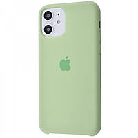 Силиконовый чехол накладка Apple Silicone Case for iPhone 11, Mint Gum (HC) (A)