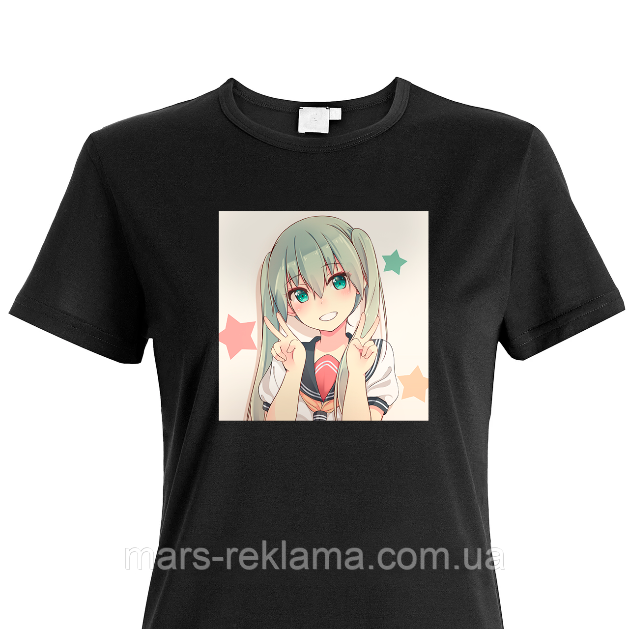 Футболка Хатсуне Міку аніме