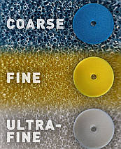 Полірувальний круг поролоновий м'який - Rupes D-A FINE 125/150 мм. жовтий (9.DA150M), фото 4