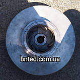 Колесо робоче (крильчатка) насоса НЦ-60/125 D = 25мм (алюміній), фото 2