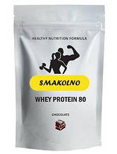 Протеїн SMAKOLNO 80 шоколад, 0.9 кг
