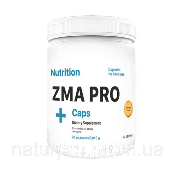 Стимулятор тестостерону AB PRO ZMA PRO+ 90 капсул
