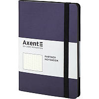 Книга записная Axent Partner Soft 8310-38-A, A5-, 125x195 мм, 96 листов, точка, гибкая обложка, синяя