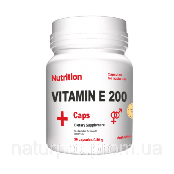 Вітаміни EntherMeal E 200 30 капсул