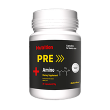 Тонізуюча добавка EntherMeal PRE Amino+ 30 капсул
