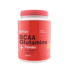 Амінокислоти ВСАА+глютамін AB PRO ВСАА + Glutamine Powder 236 г Полуниці