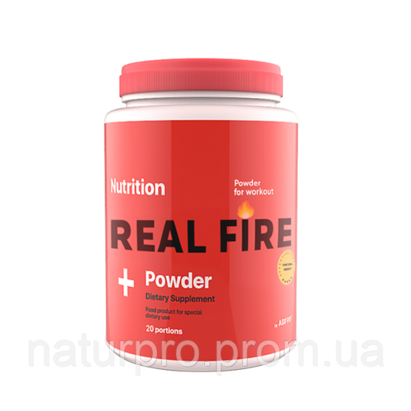 Передтренувальний комплекс AB PRO Real Fire 250 г Апельсин