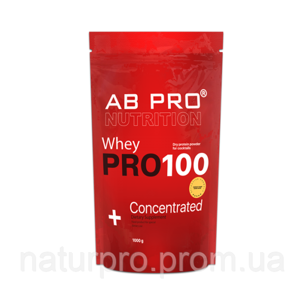 Протеїн AB PRO PRO 100 Whey Concentrated 1000 г Шоколад