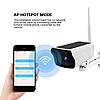 IP WiFi камера Y9 2.0 МБ з віддаленим доступом вулична з сонячною панеллю, фото 9