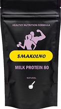 Milk Protein 80% Smakolno ™ натуральний смак Казеїн 80 натуральний смакольно