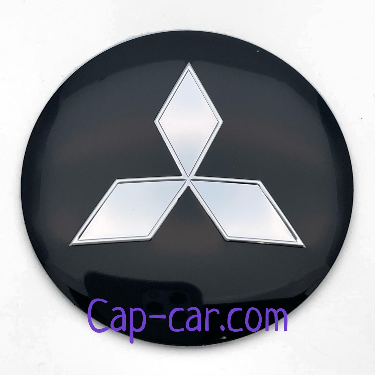 Наклейки для дисків з емблемою Mitsubishi. 56мм. ( Мітсубісі ) Ціна вказана за комплект з 4-х штук