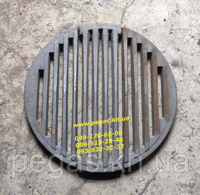 Колосник чавунний 500 мм печі, котли, барбекю, мангал чавунне лиття, фото 1