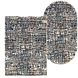 1.6х2.3 Beenom 10721-1045 современный ковёр на пол. Овальный и прямоугольный., фото 2