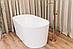 Кран змішувач для ванни підлоговий окремо стоїть Brone Uno BRIGHT GOLD, фото 6