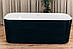 Отдельностоящая Ванна BRONE Superiore BLACK акрилова 175*80*65cm, фото 5