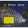 Лазерний проектор для вулиці новорічний XL-809 Лазер вуличний сніжинки для будинку Прожектор сніжинок Білий, фото 5