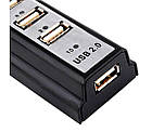 Разветлитель USB HUB 10 ports 220 V | USB подовжувач, фото 5