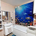 Фартух із плитки для ванної - Панно керамічне Морський світ, фото 2