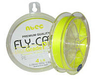 Шнур Ntec FlyCat Yellow 137м 0.08мм 1.8кг